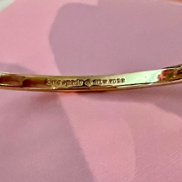 Kate Spade Gold Tone Stud Bangle - Picture 7 of 8